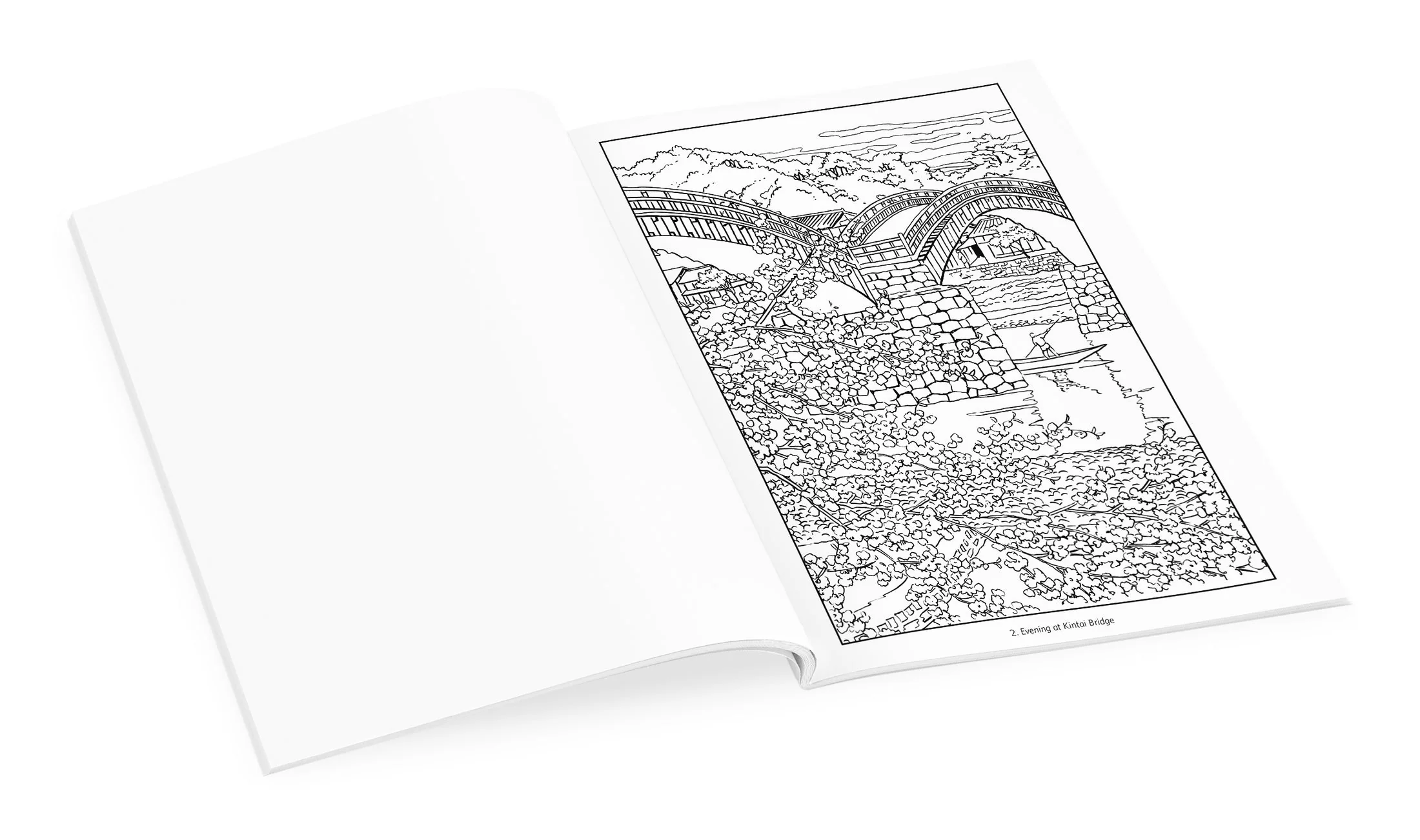 Kawase Hasui Coloring Book - Clearance - Image 3