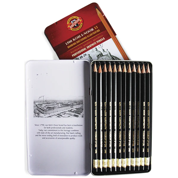 Koh-I-Noor Toison d'Or Pencils - Artist Set of 12 - Clearance