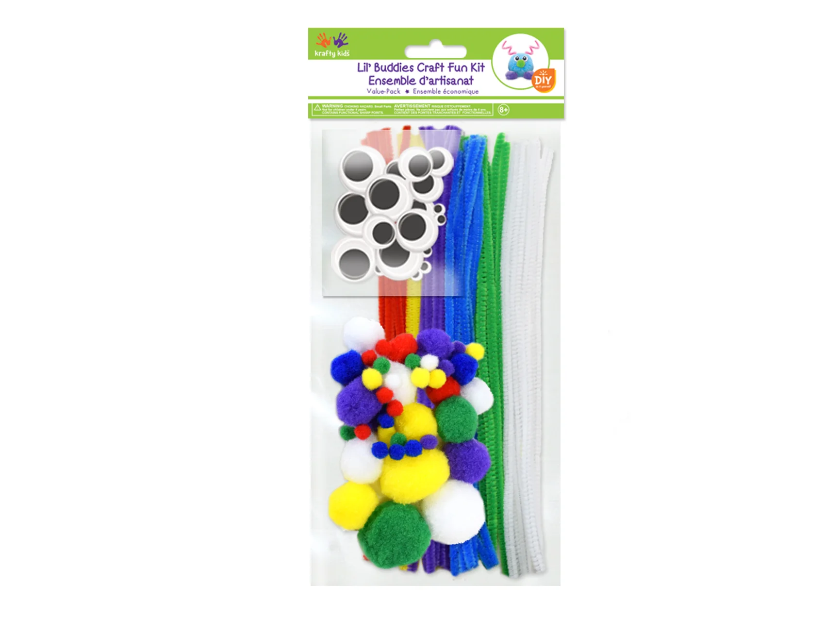Krafty Kids Craft Pack of 112 - Primary - Image 2