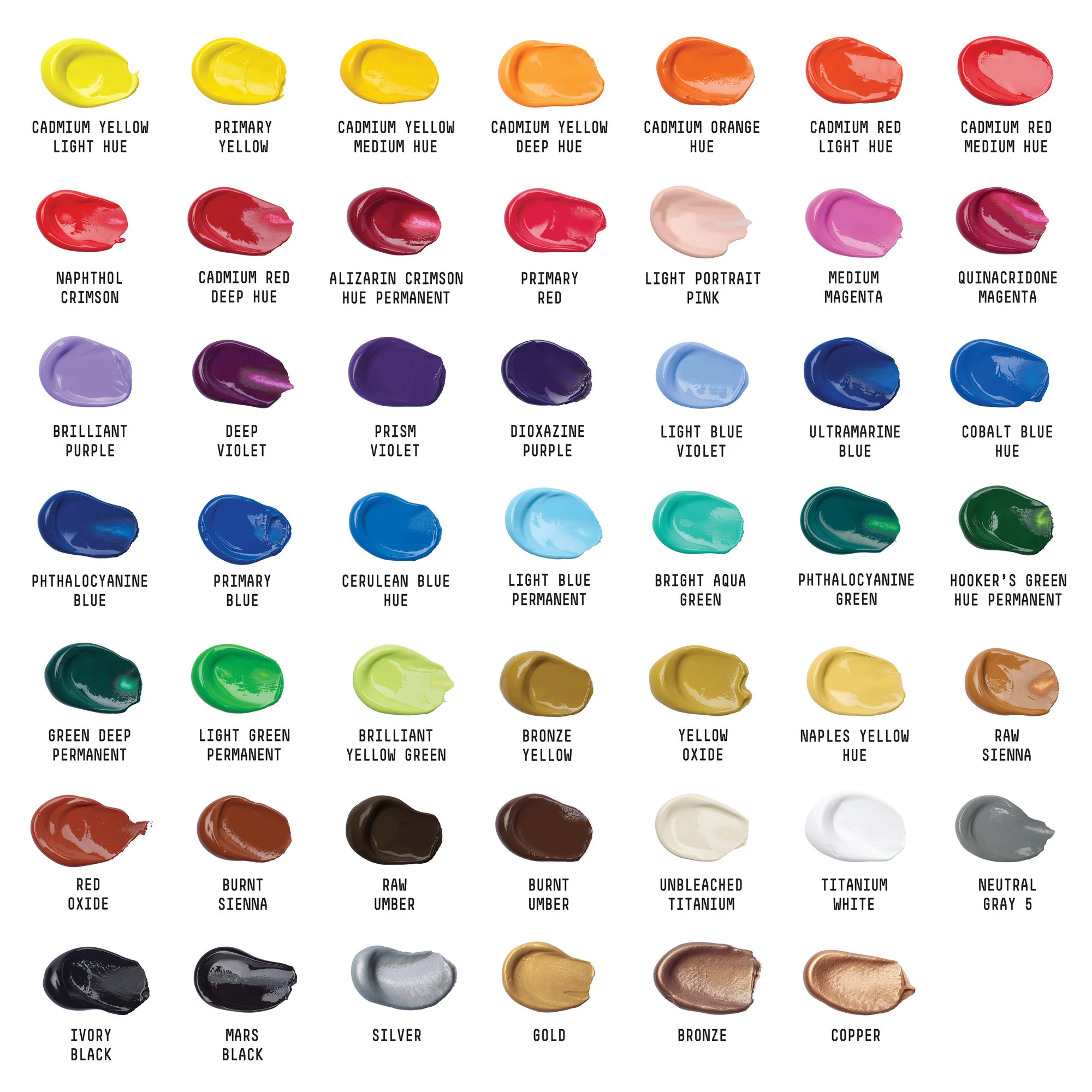 Liquitex BASICS Acrylic Set of 48 - Image 3