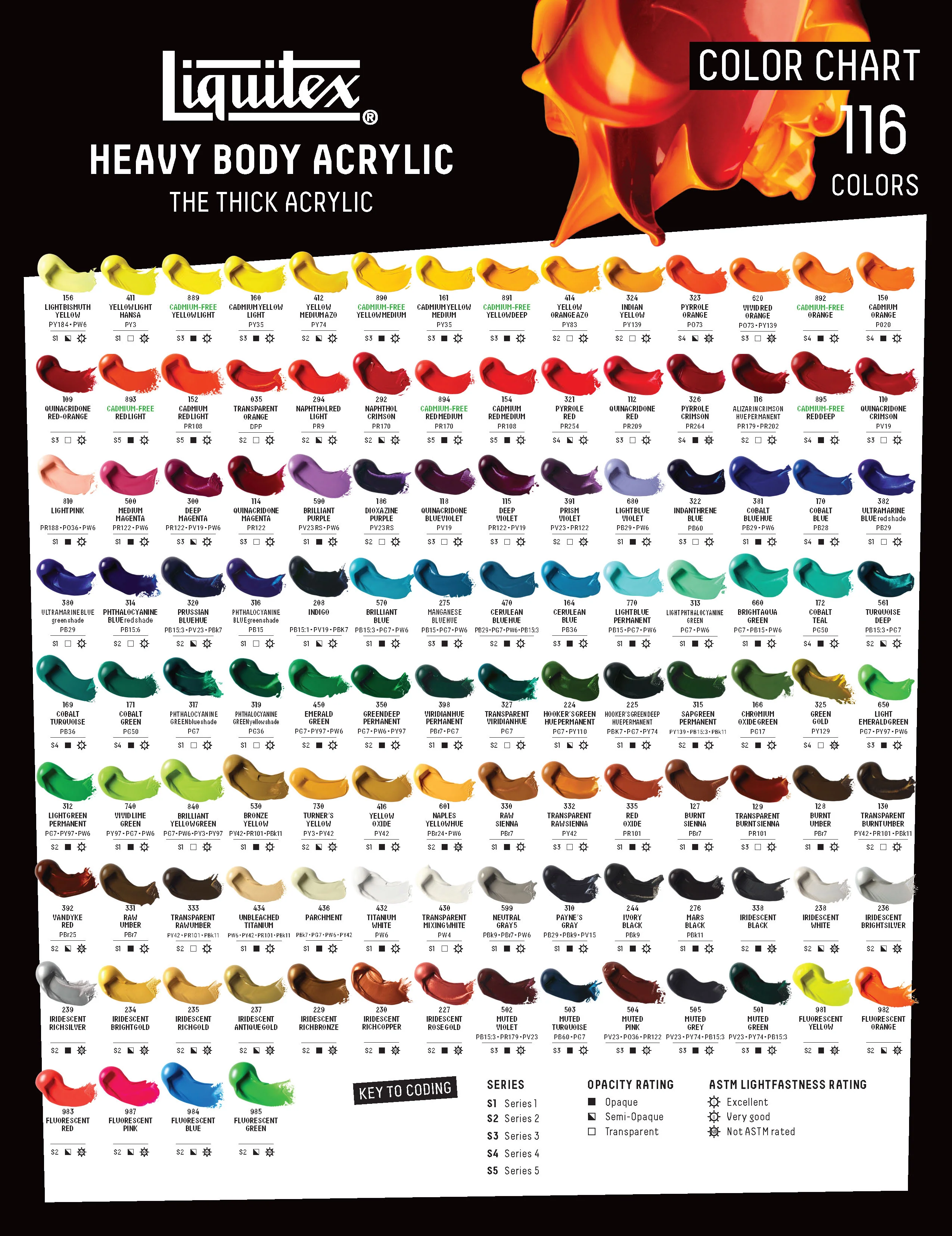 Liquitex Professional Heavy Body Acrylics - Other Colours - Image 3