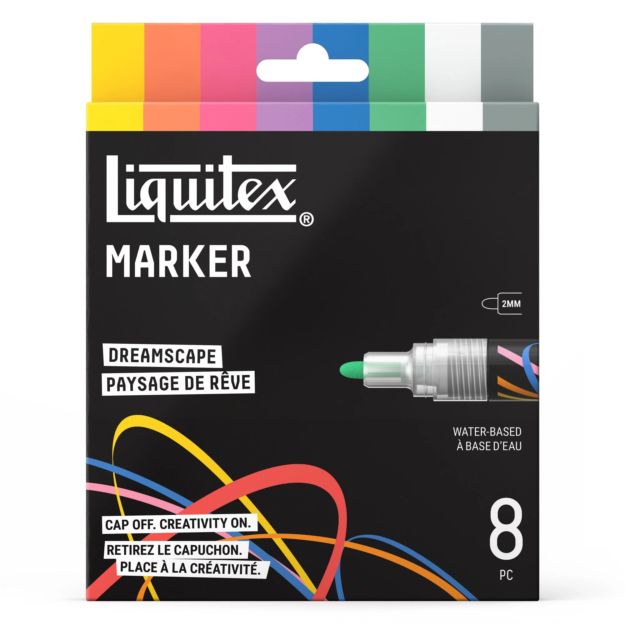Liquitex Marker 2mm Set of 8 - Dreamscape - Image 4