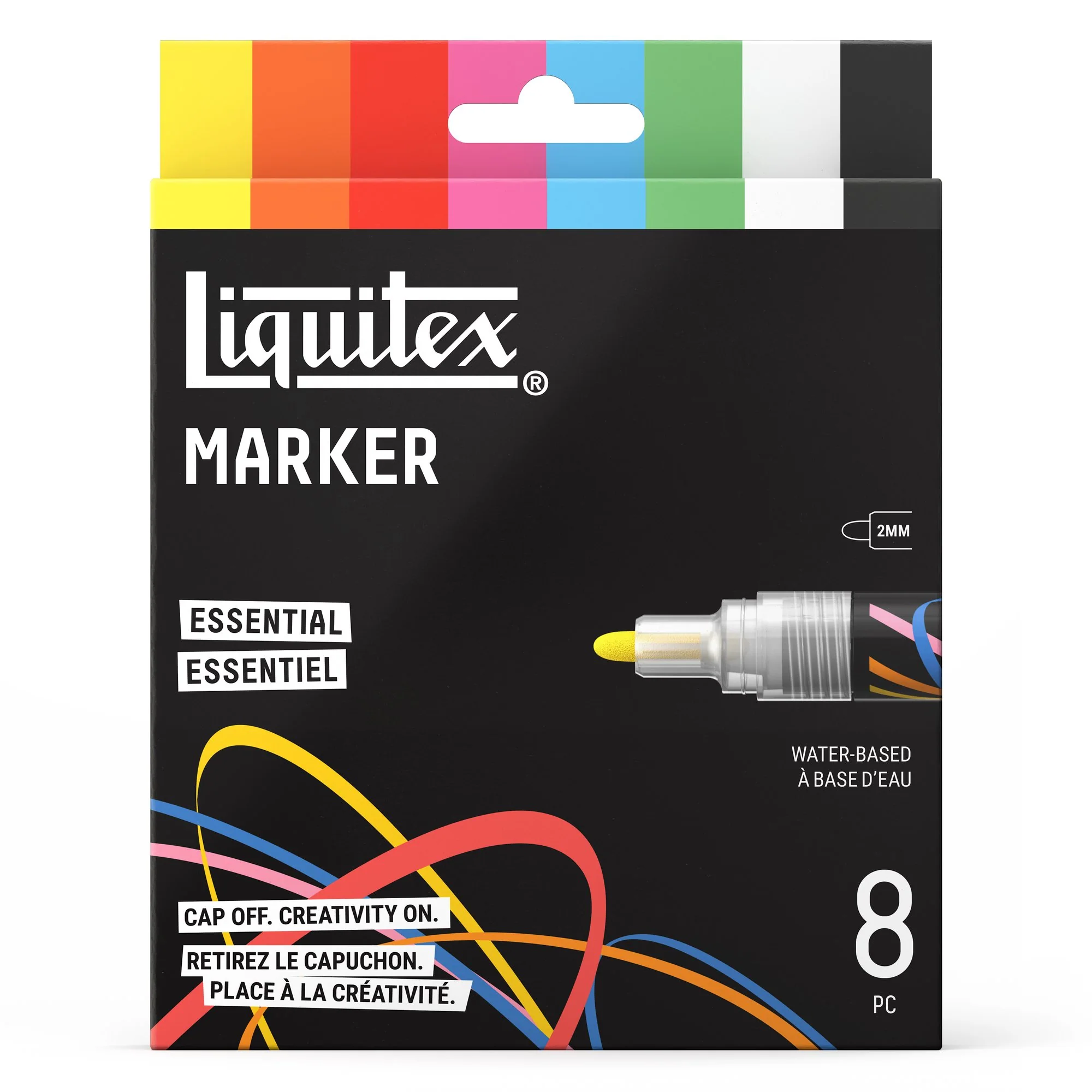 Liquitex Marker 2mm Set of 8 - Essential - Image 4