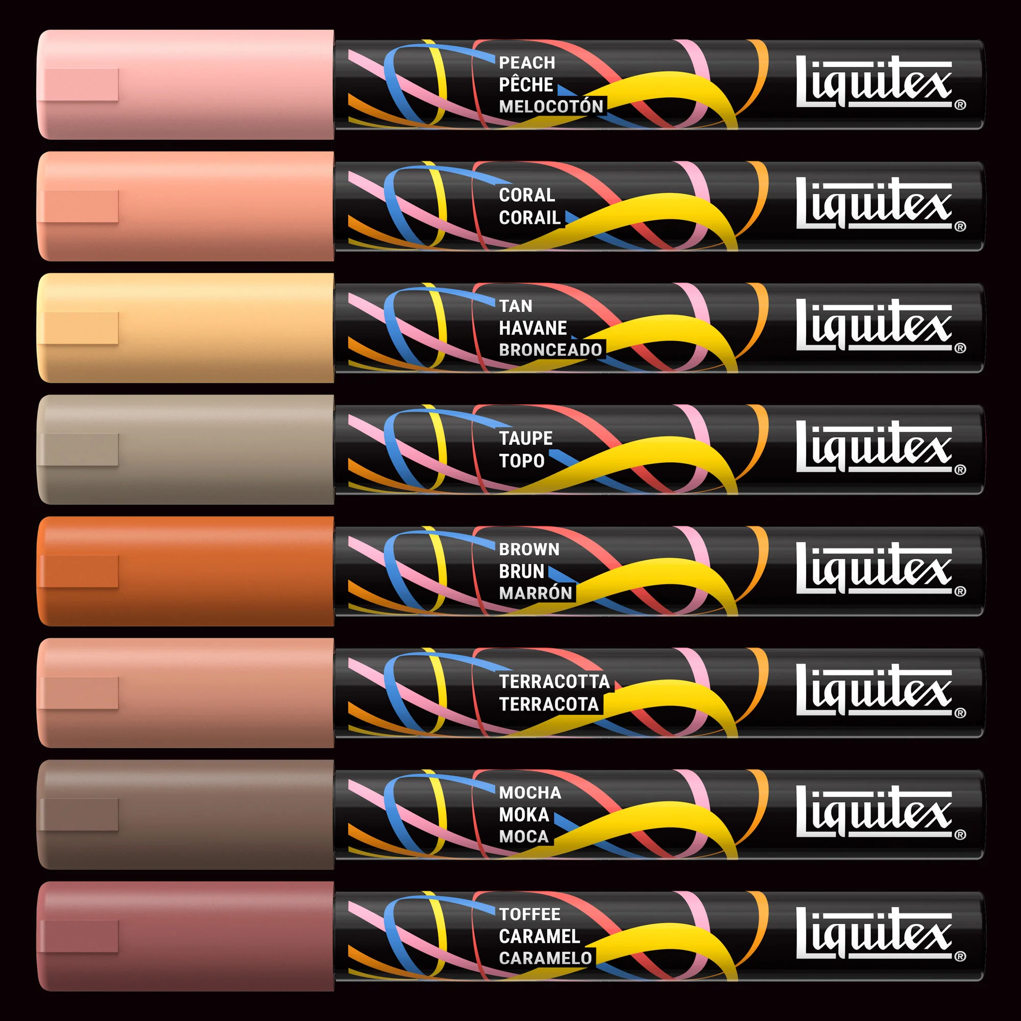 Liquitex Marker 2mm Set of 8 - Portrait - Image 2