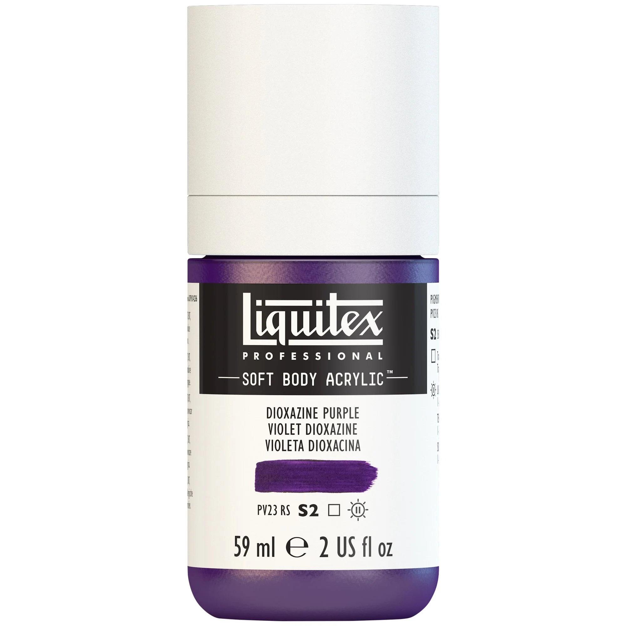 Liquitex Professional Soft Body Acrylics - Purple - Image 7