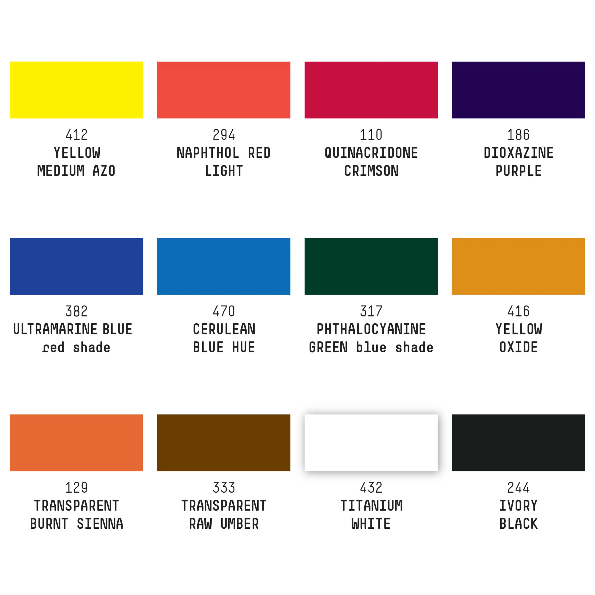 Liquitex Professional Soft Body Essentials Set of 12 x 22ml - Image 3