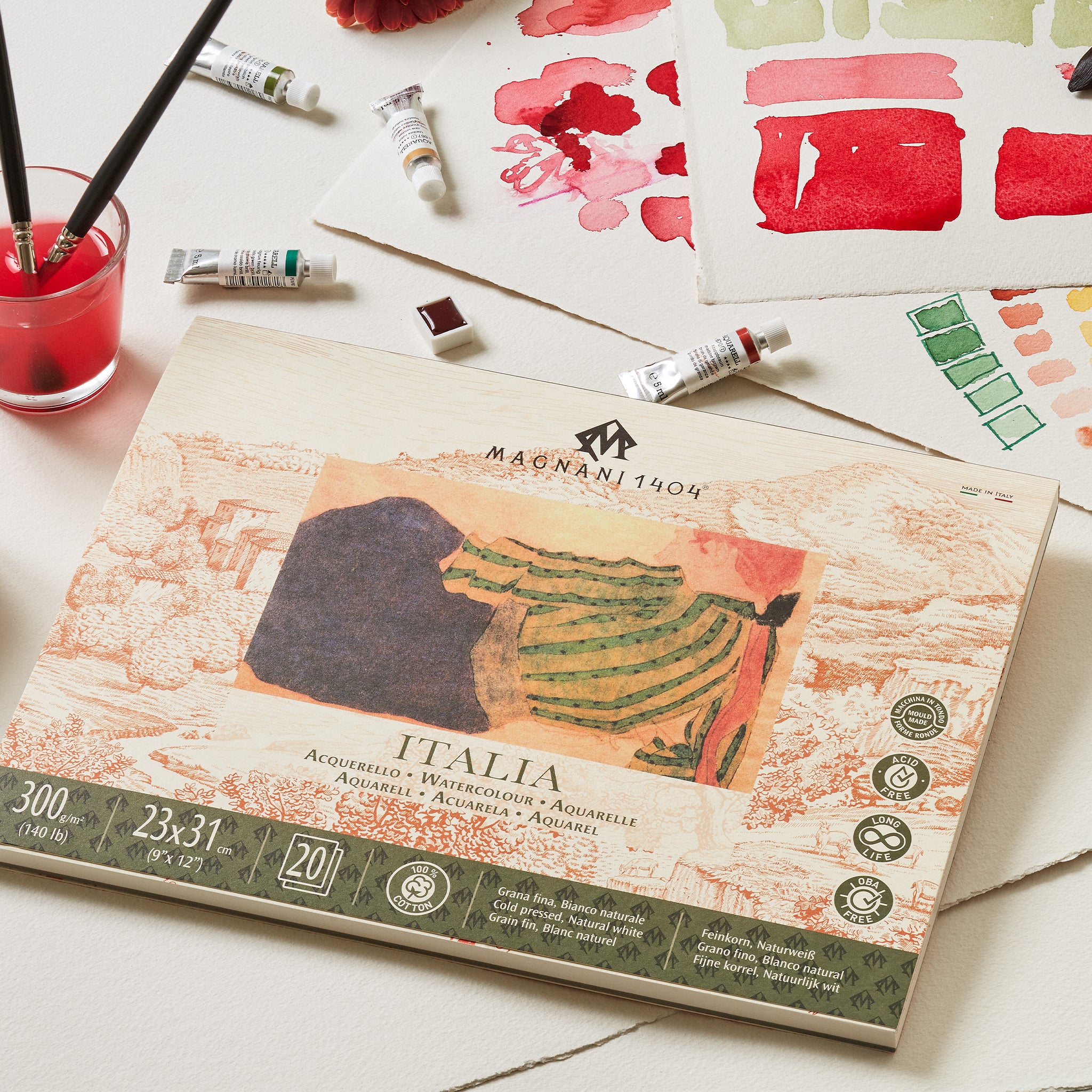 Magnani Italia Watercolour Blocks Cold Pressed - 300gsm - Image 2