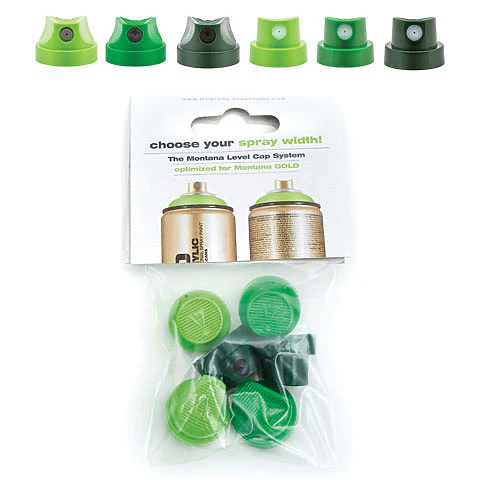 Montana Green Level Spray Cap Set of 6 - Clearance