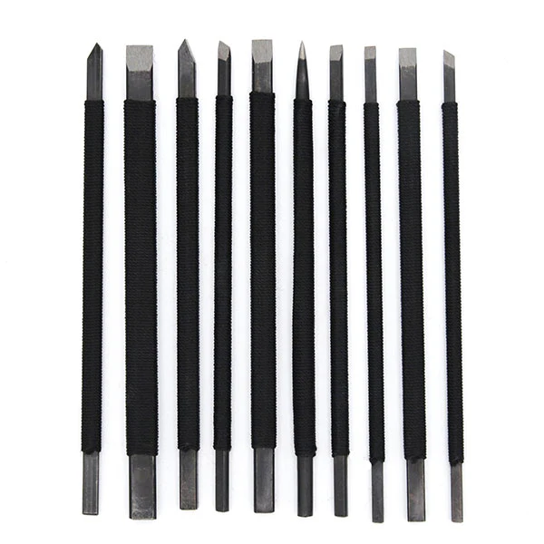 Nobel Soapstone Carving Set of 10 tools