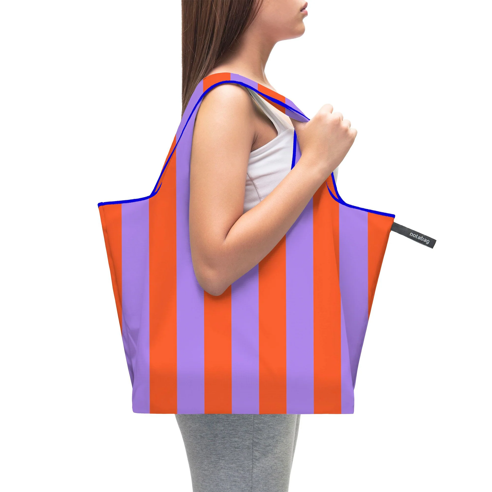 Notabag Tote – Royal Stripes - Image 9