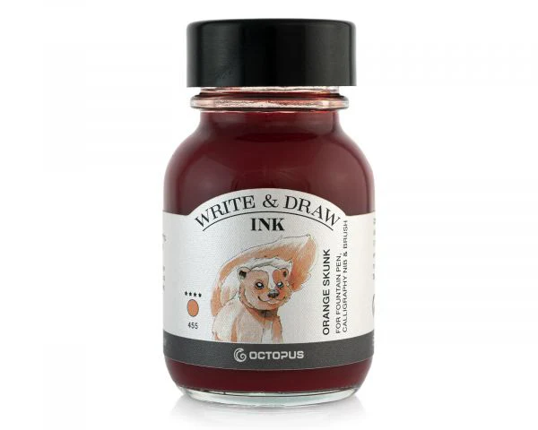 Octopus Write and Draw Ink Orange Skunk 50ml - Image 2