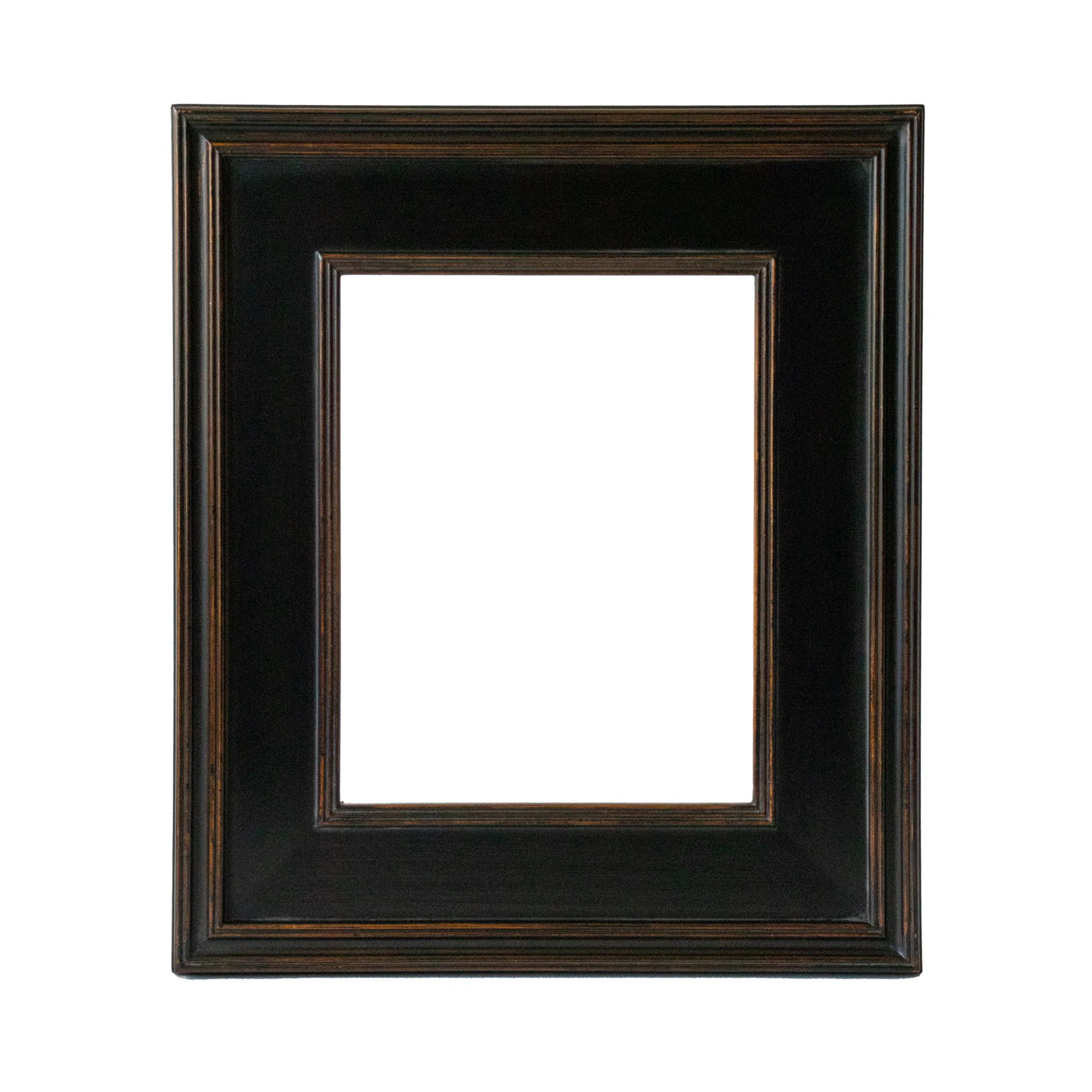 Opus Coastal Gallery Frames - Antique Brown-Gold