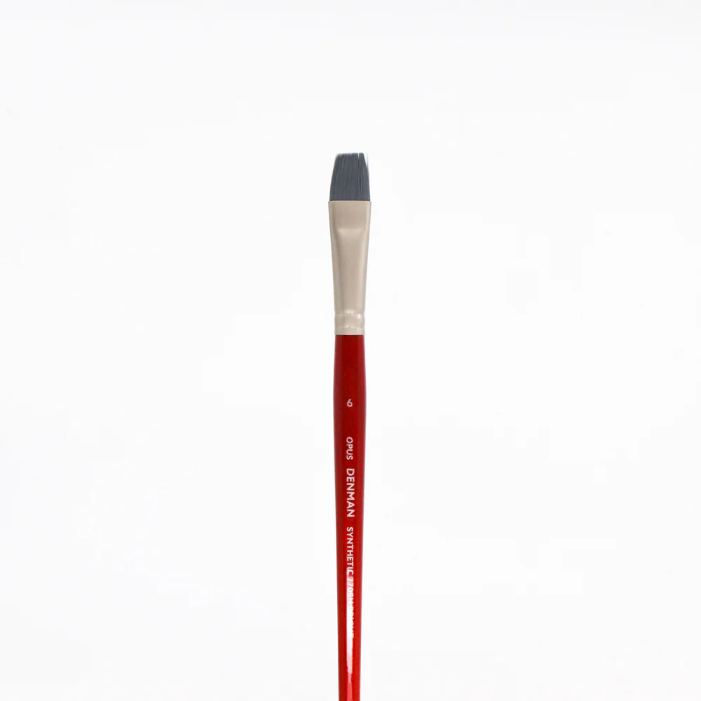 Opus Denman Acrylic Brushes Short Handle - Bright - Image 3
