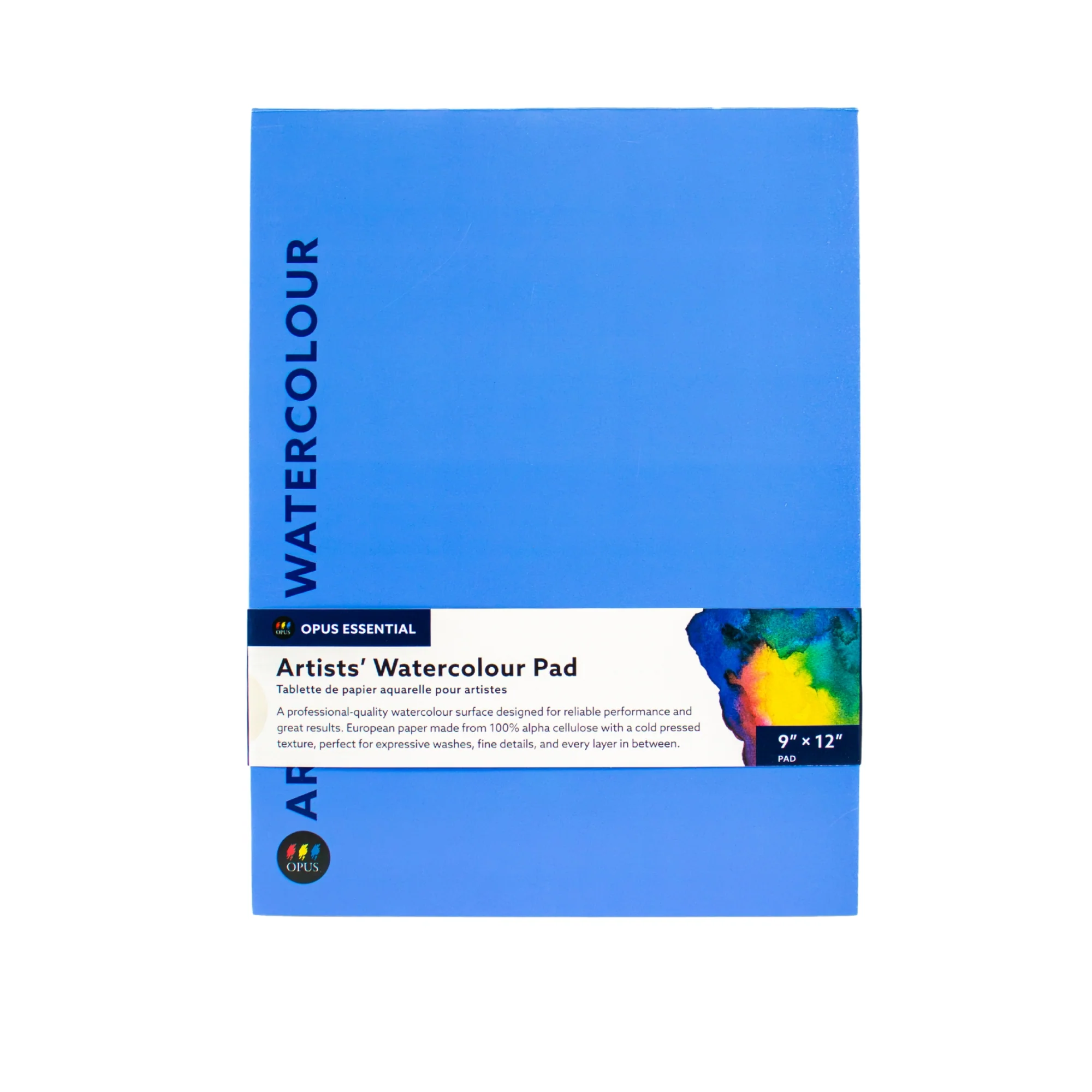 Opus Essential Artists' Watercolour Pad - 9"x12"