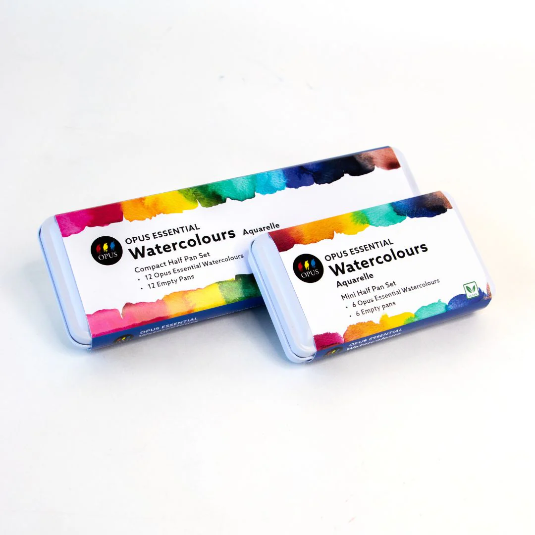 Opus Essential Watercolours Mini Tin Set of 6 - Image 3