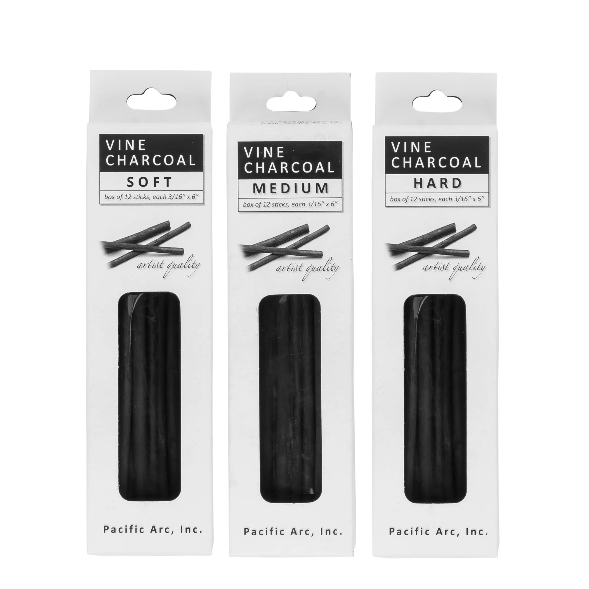 Pacific Arc Vine Charcoal 12-Packs - Image 2
