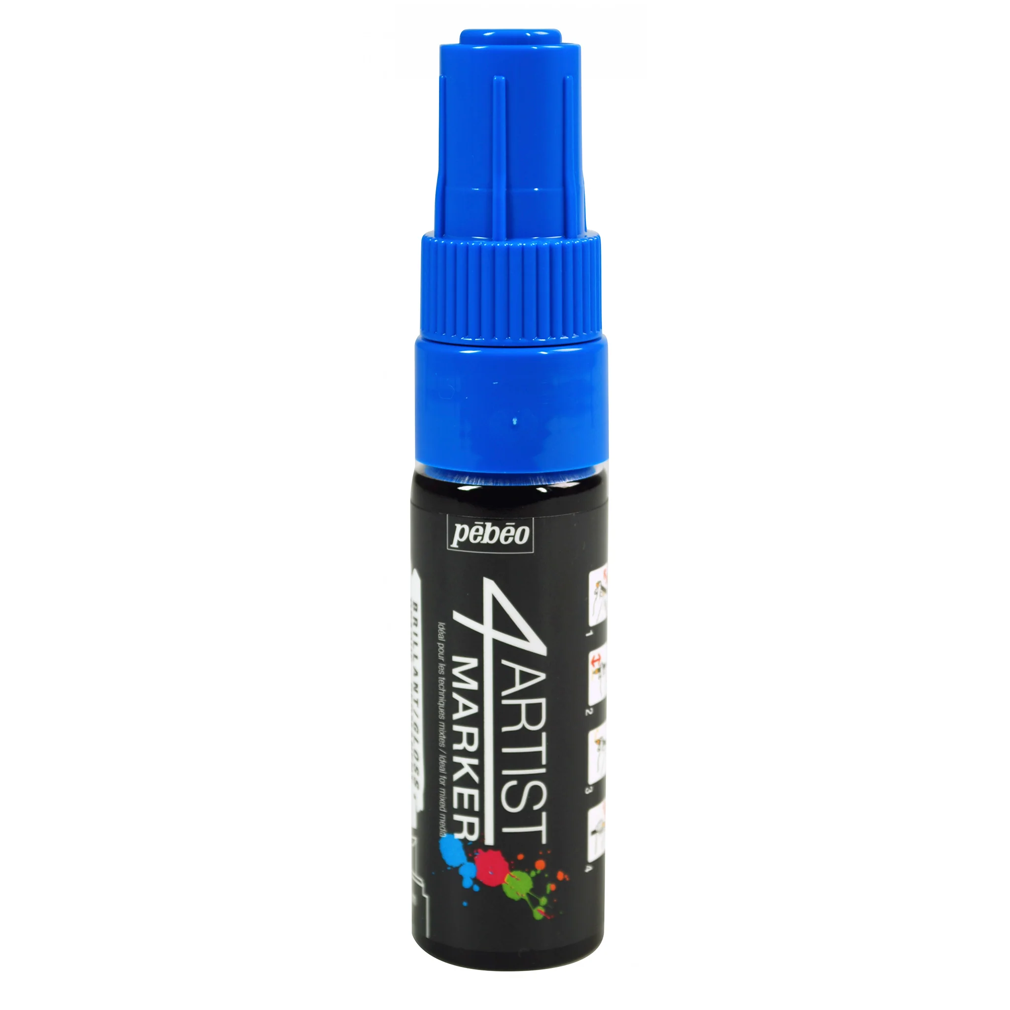 Pebeo 4Artist Markers - 8 mm Chisel Tip - Image 3