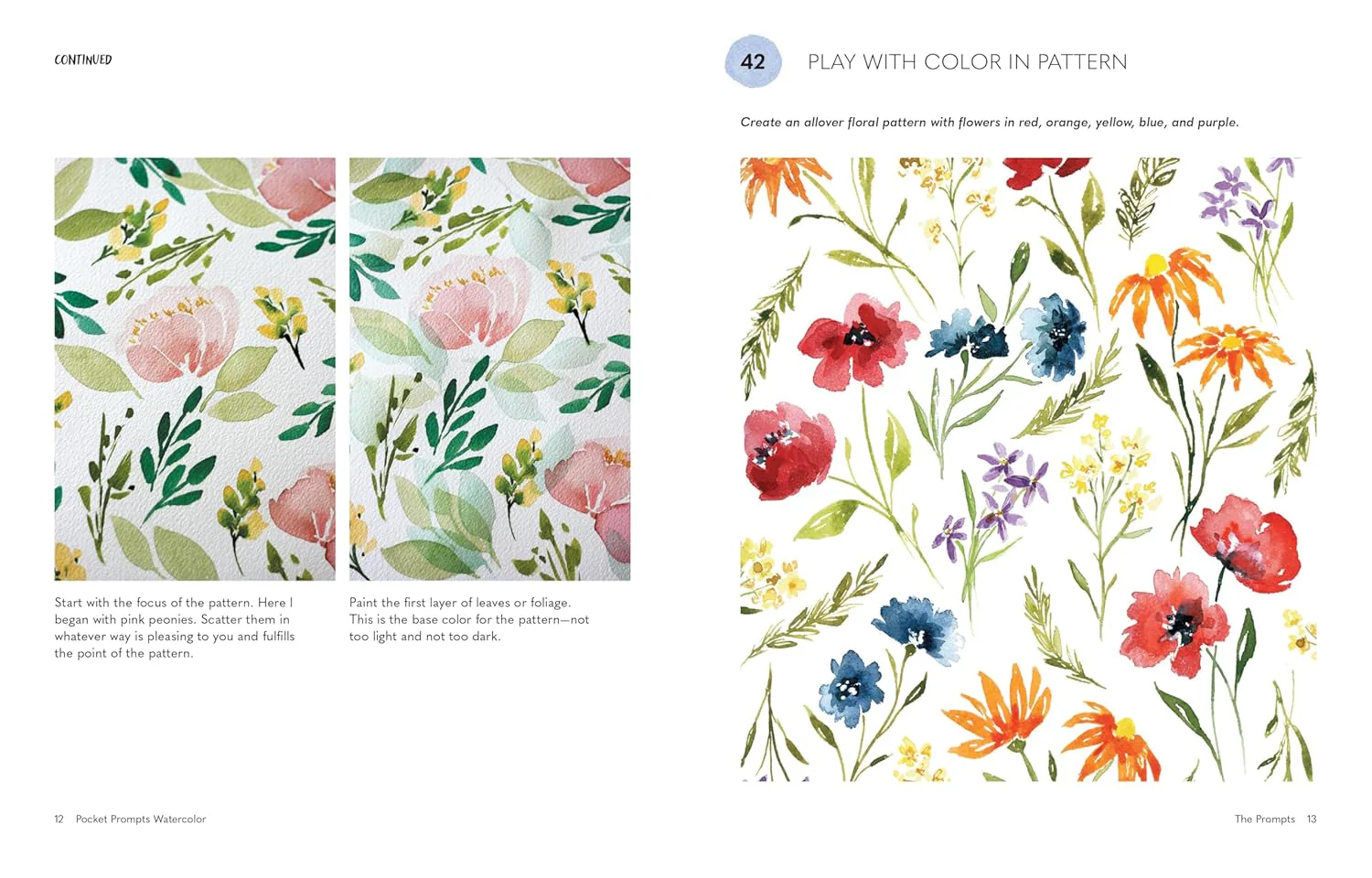 Pocket Prompts Watercolor: Tips & Techniques to Inspire Your Practice by Kristin Van Leuven - Image 4