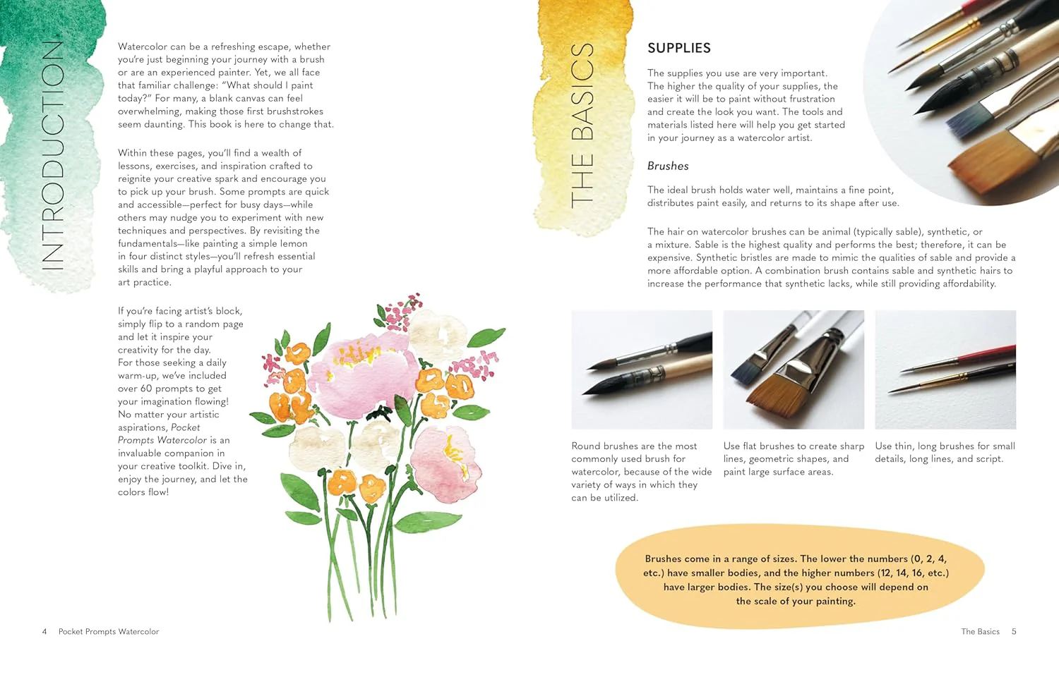 Pocket Prompts Watercolor: Tips & Techniques to Inspire Your Practice by Kristin Van Leuven - Image 5