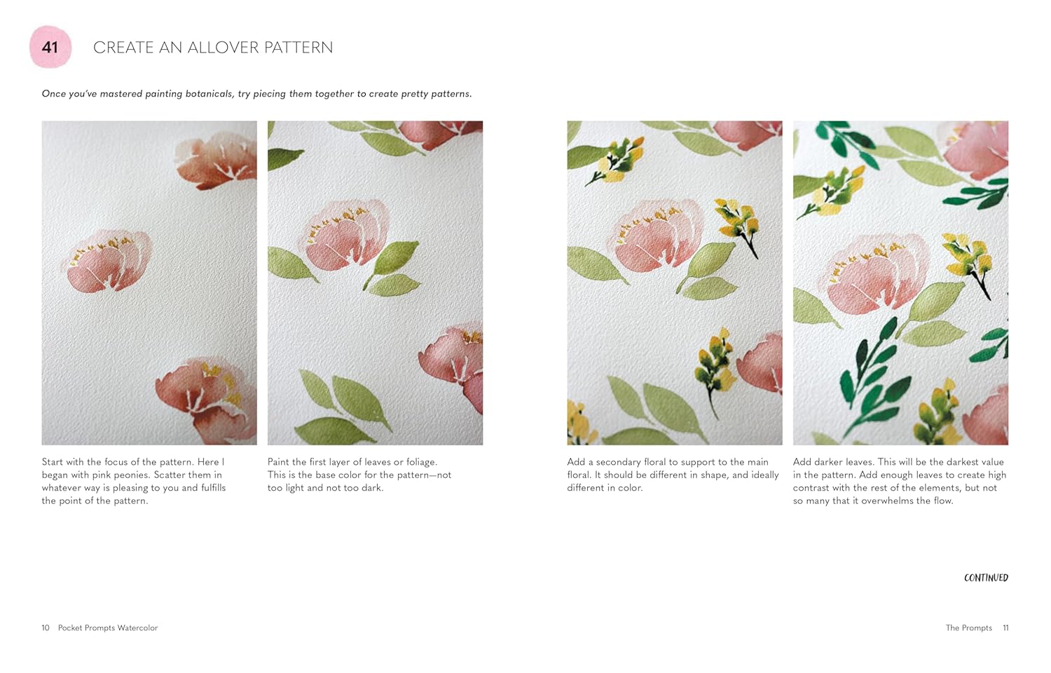 Pocket Prompts Watercolor: Tips & Techniques to Inspire Your Practice by Kristin Van Leuven - Image 6