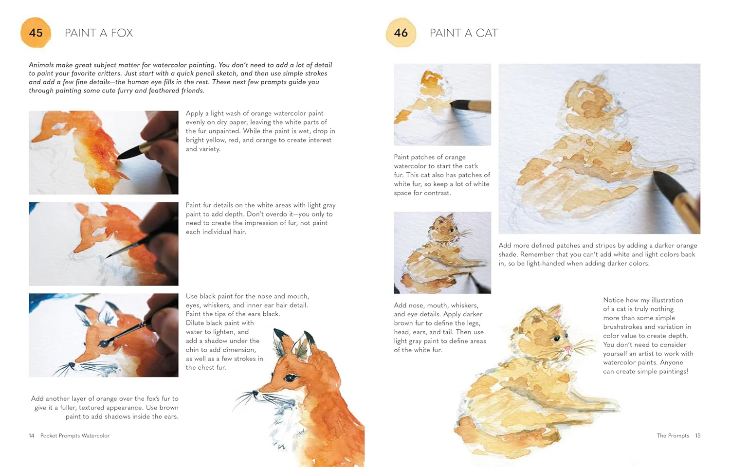 Pocket Prompts Watercolor: Tips & Techniques to Inspire Your Practice by Kristin Van Leuven - Image 7