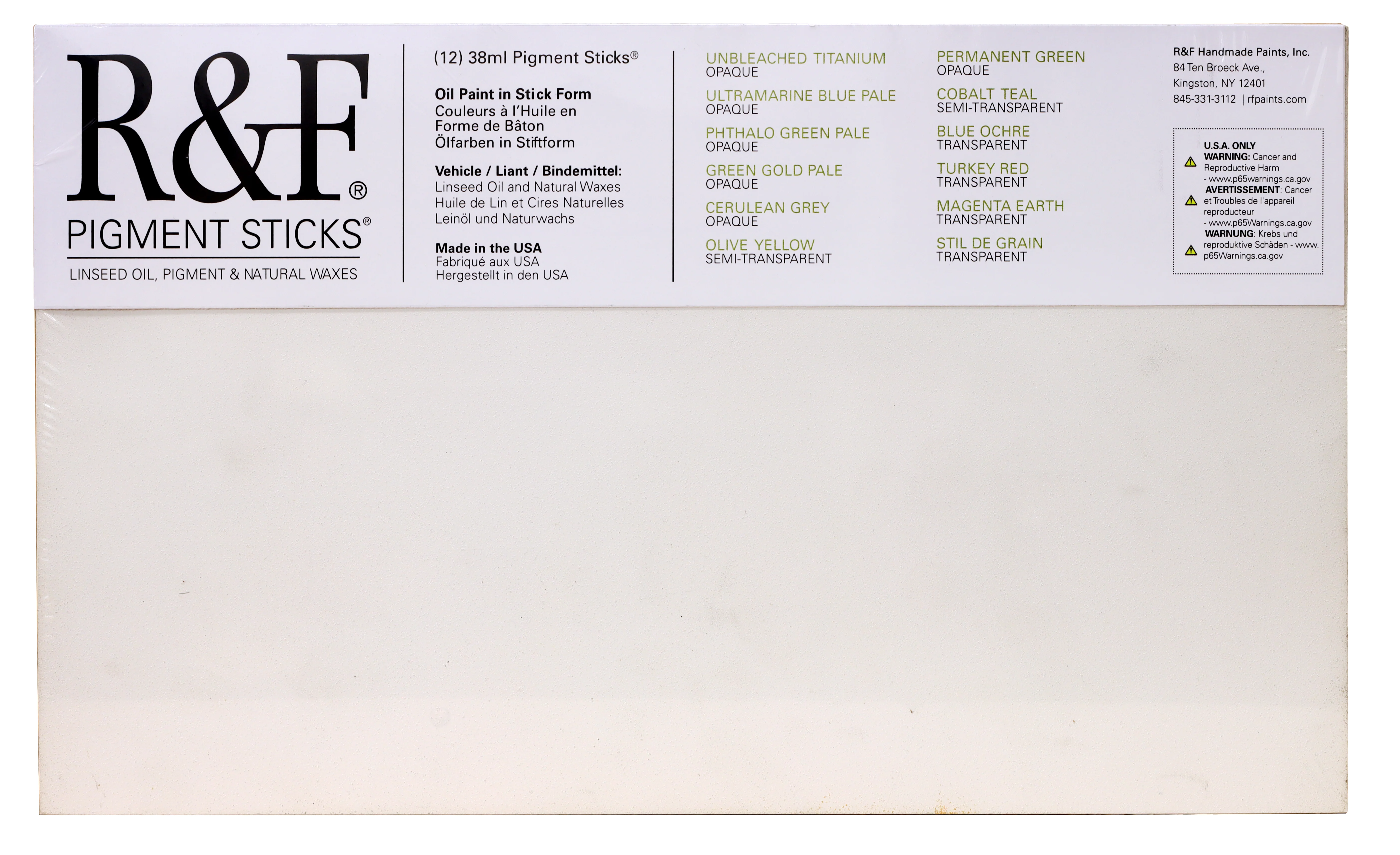 R&F Pigment Sticks Painter's Dozen Set #2 - Image 3