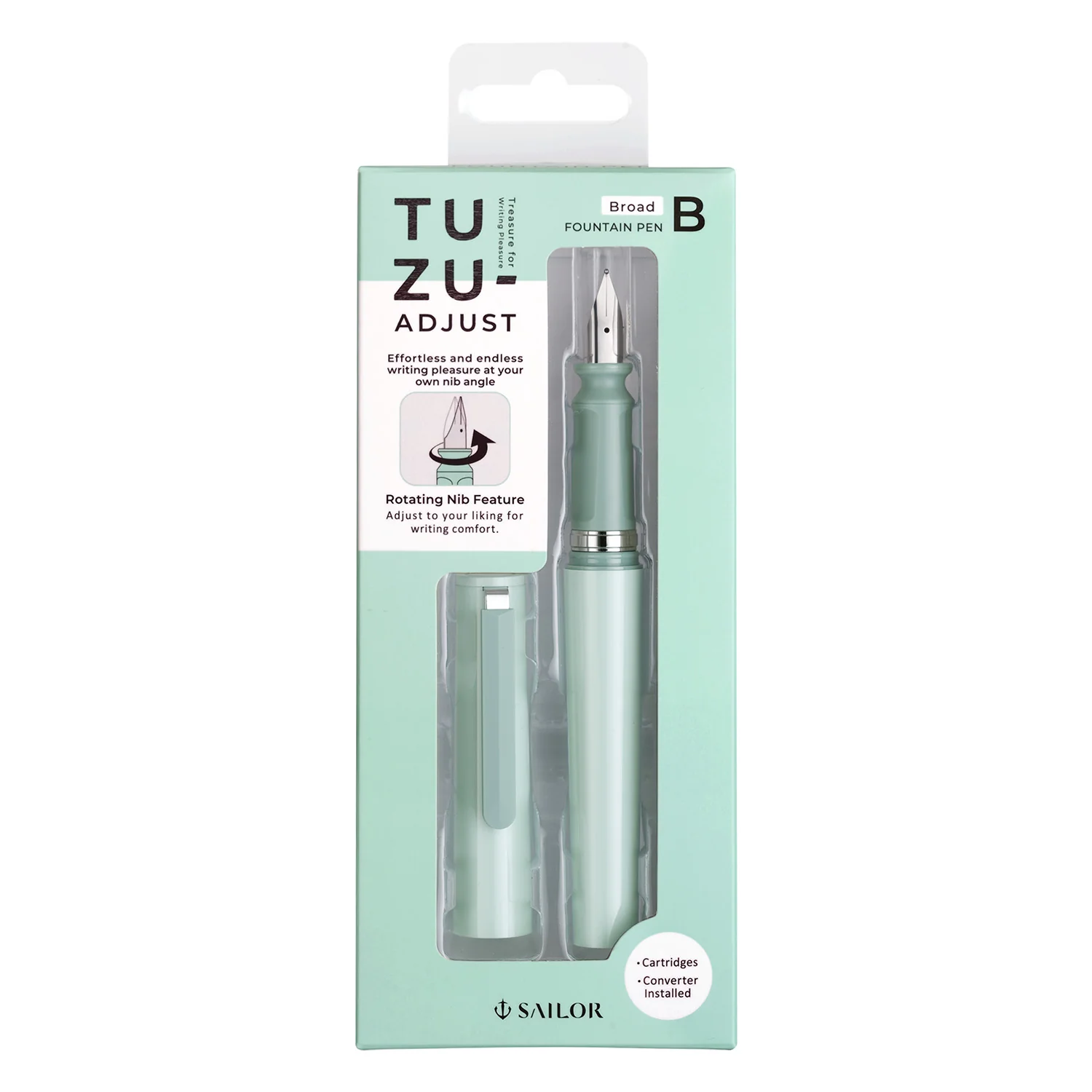 Sailor TUZU ADJUST Fountain Pen - Broad - Image 6