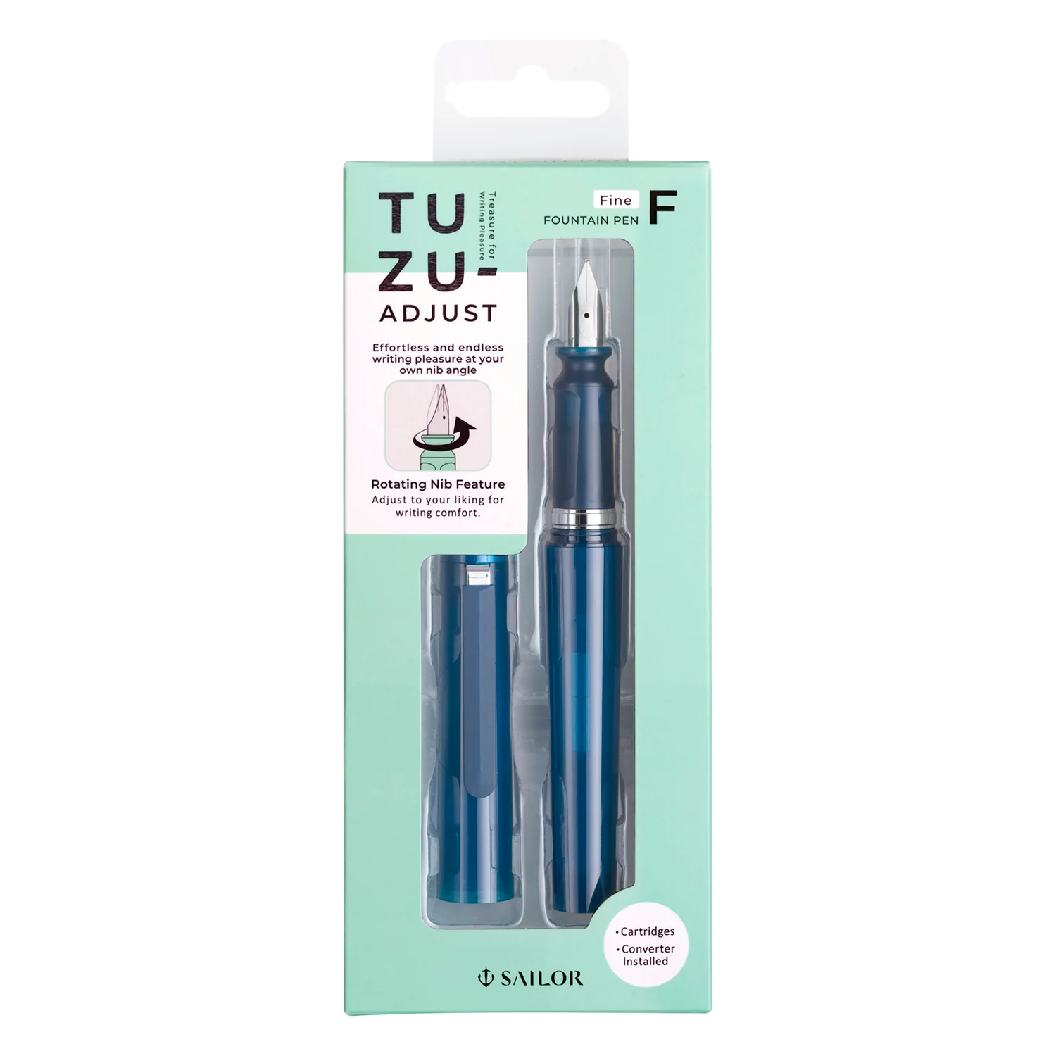 Sailor TUZU ADJUST Fountain Pen - Fine - Image 3