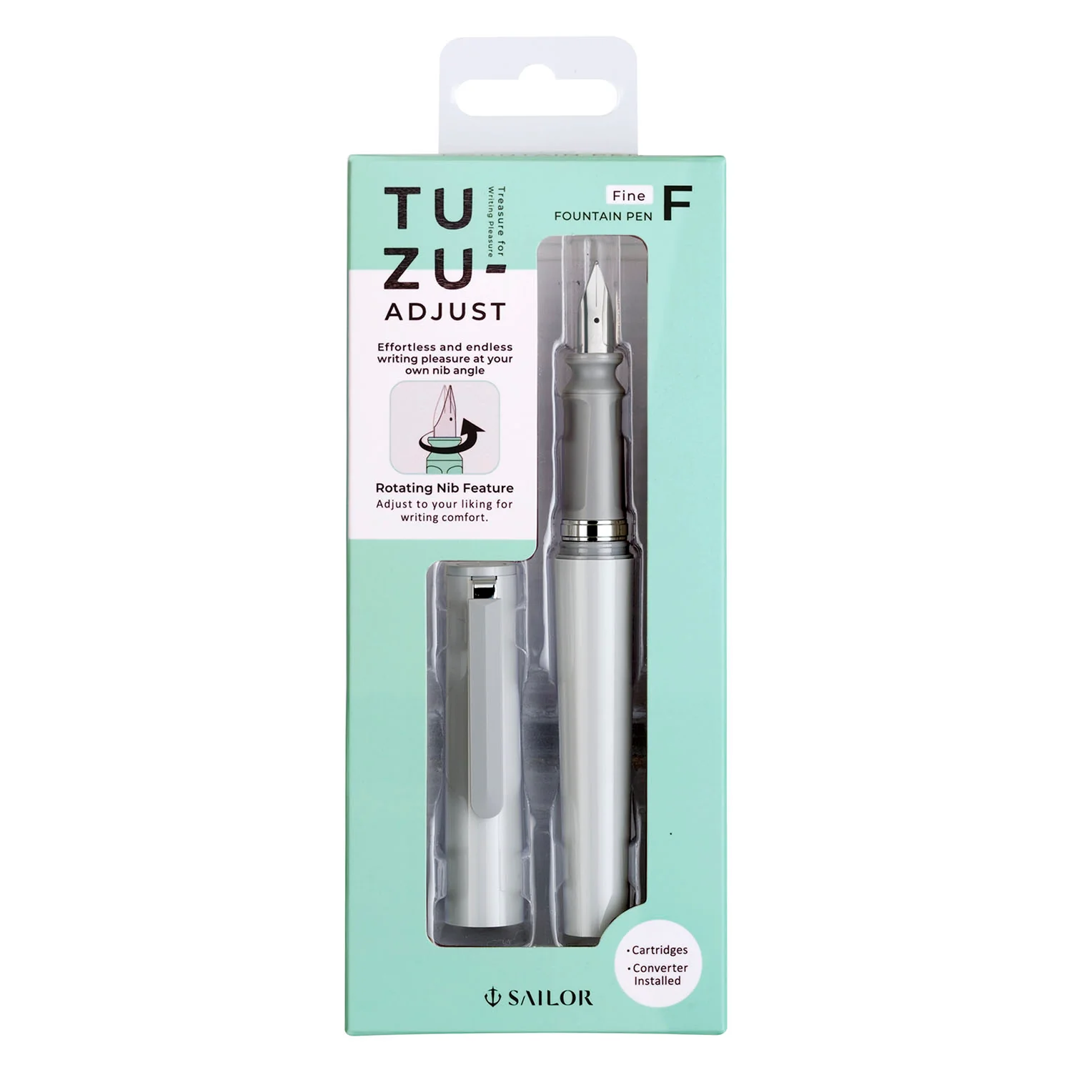Sailor TUZU ADJUST Fountain Pen - Fine - Image 6