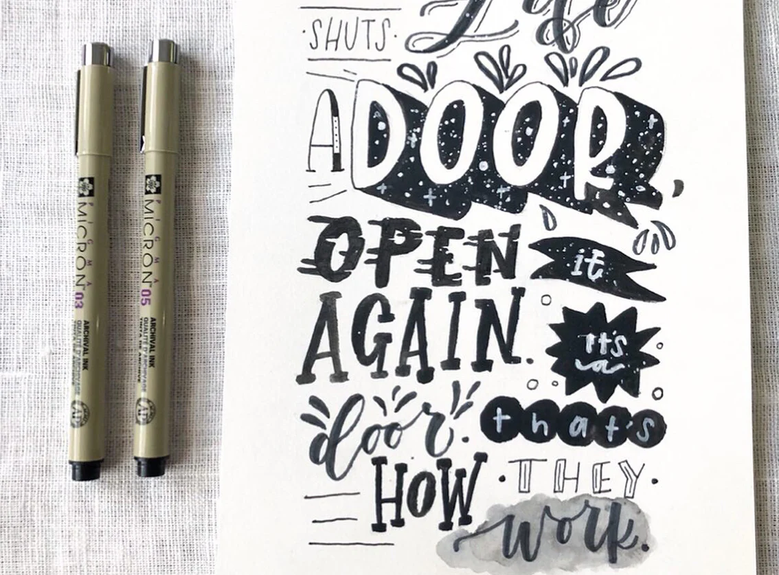 Sakura Pigma Micron Pens - Black - Image 4