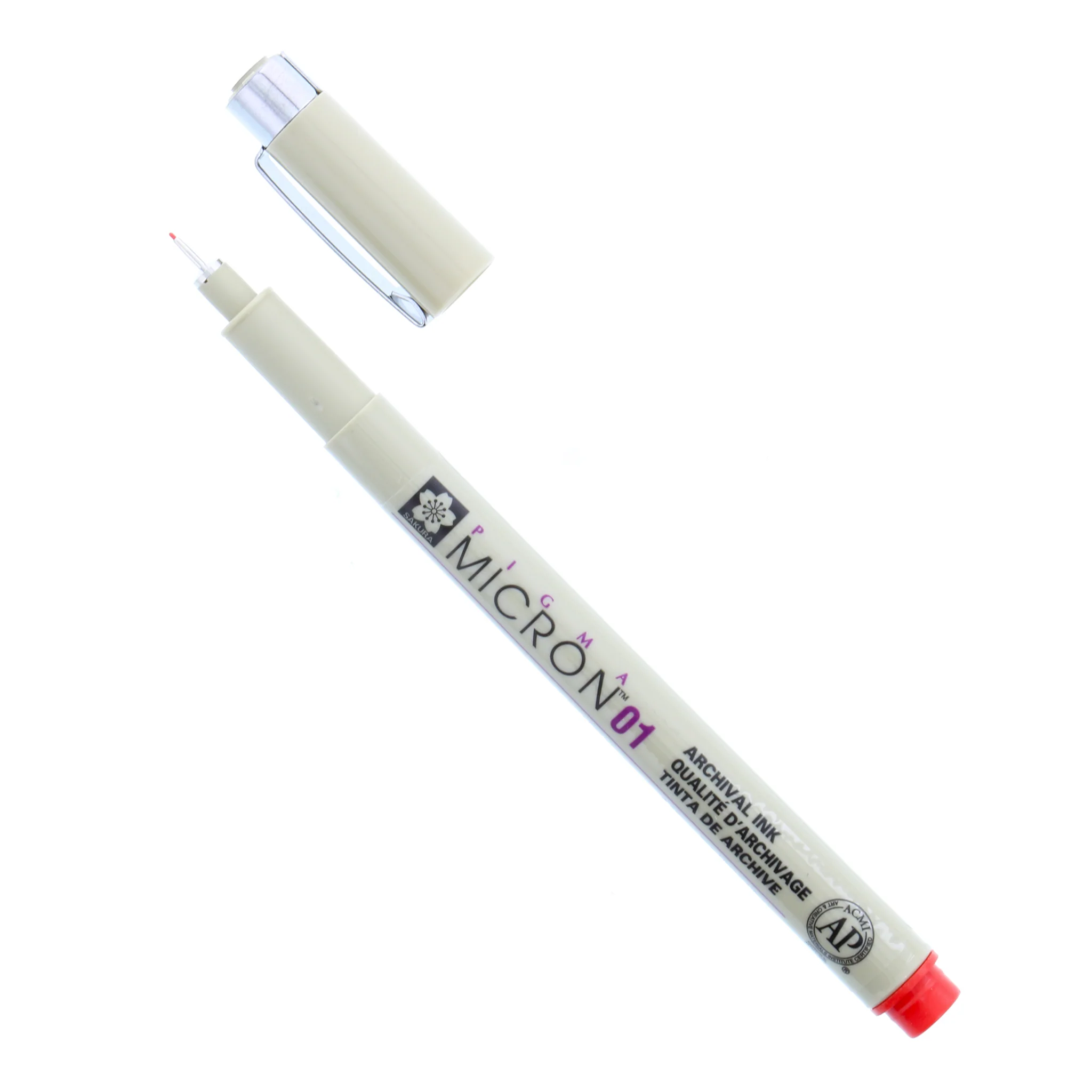 Sakura Pigma Micron Pens - Red - Image 2