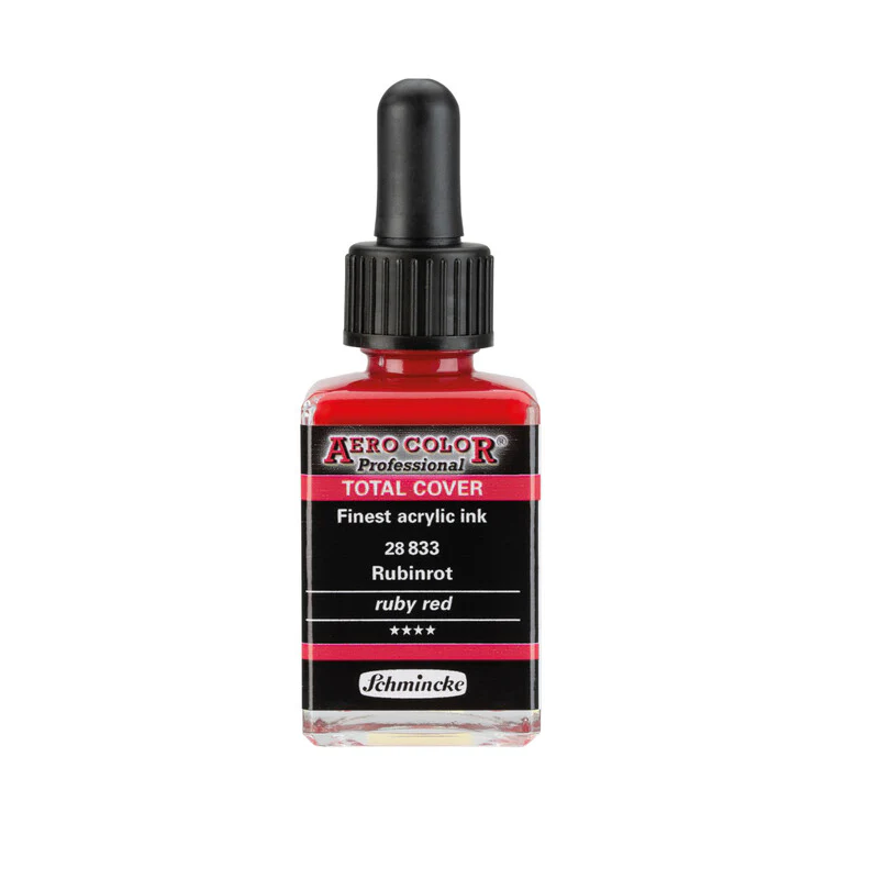 Schmincke AERO COLOR Professional Acrylic Inks - Total Cover - Clearance - Image 4