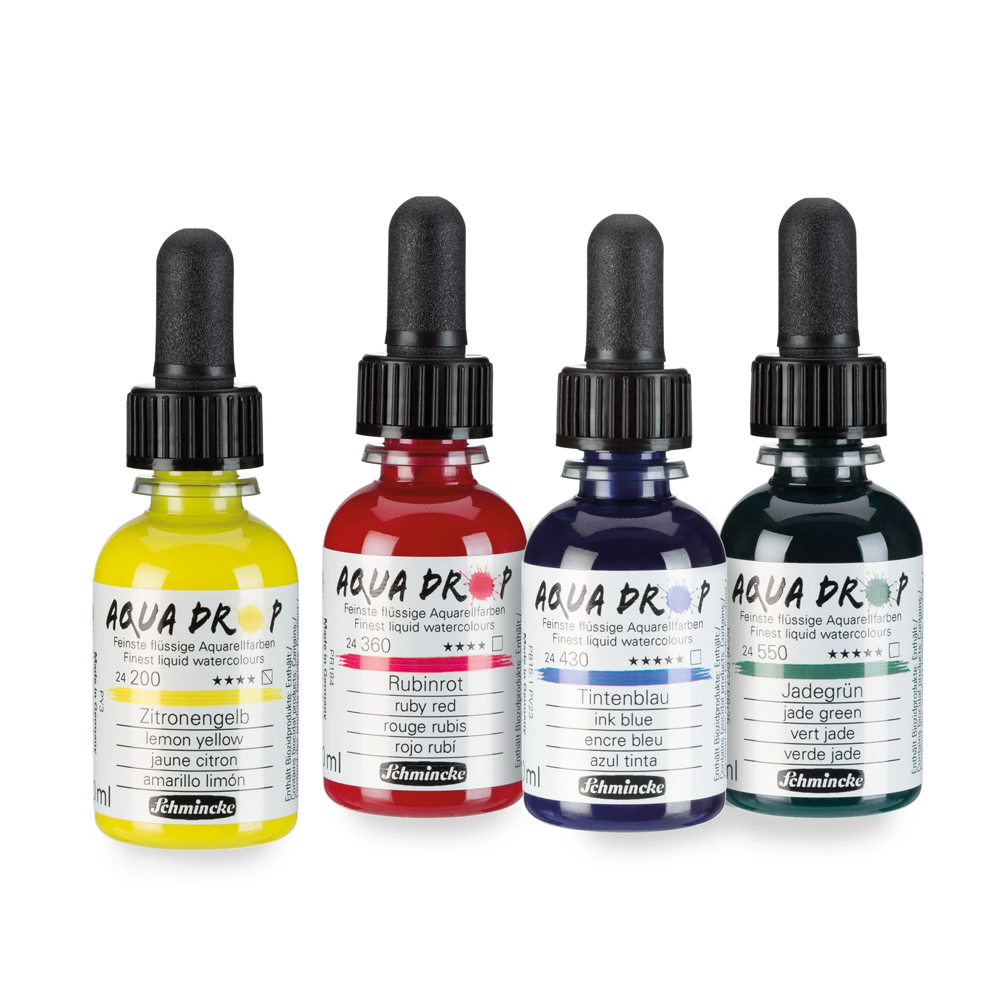 Schmincke Aqua Drop Finest Liquid Watercolours