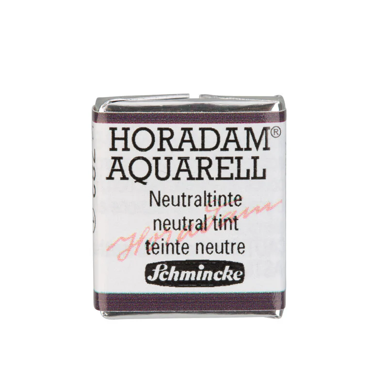 Schmincke HORADAM AQUARELL Watercolour Half Pan - Blacks - Image 3