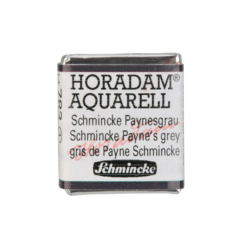 Schmincke HORADAM AQUARELL Watercolour Half Pan - Blacks - Image 4