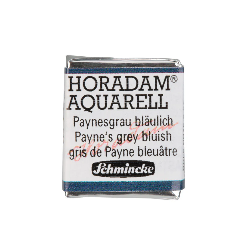 Schmincke HORADAM AQUARELL Watercolour Half Pan - Blacks - Image 8