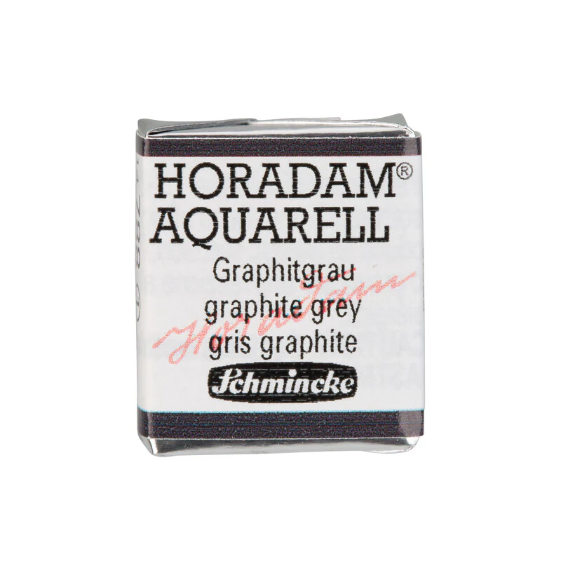 Schmincke HORADAM AQUARELL Watercolour Half Pan - Blacks - Image 9