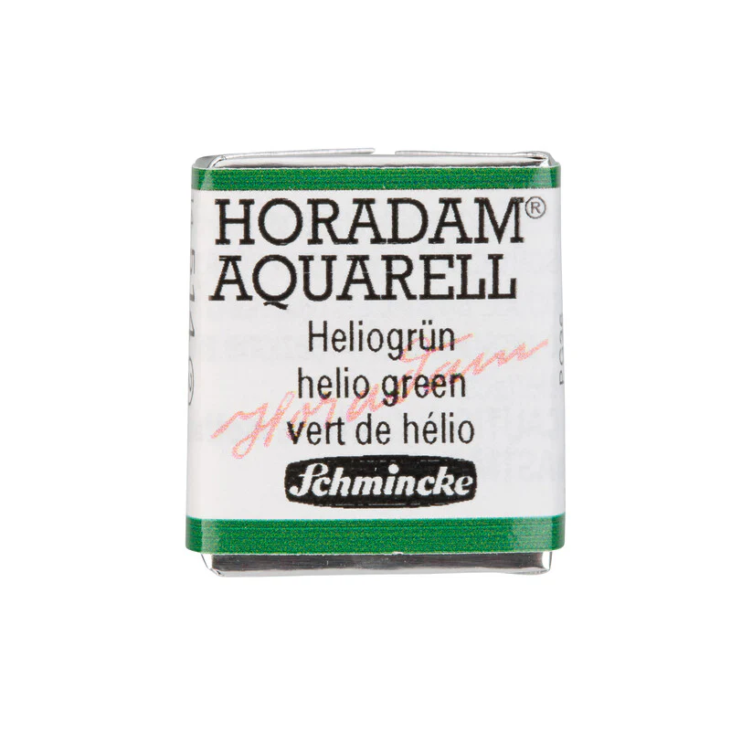 Schmincke HORADAM AQUARELL Watercolour Half Pan - Greens - Image 5