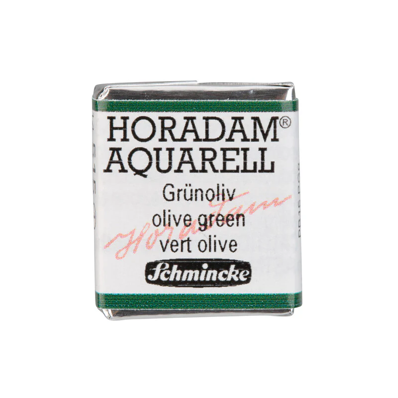 Schmincke HORADAM AQUARELL Watercolour Half Pan - Greens - Image 6