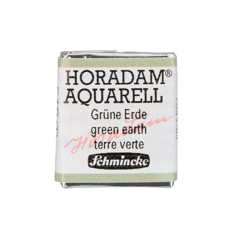 Schmincke HORADAM AQUARELL Watercolour Half Pan - Greens - Image 7