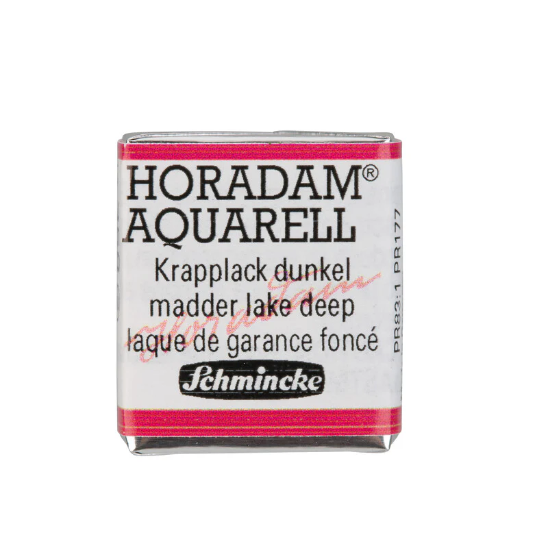 Schmincke HORADAM AQUARELL Watercolour Half Pan - Pinks - Image 4