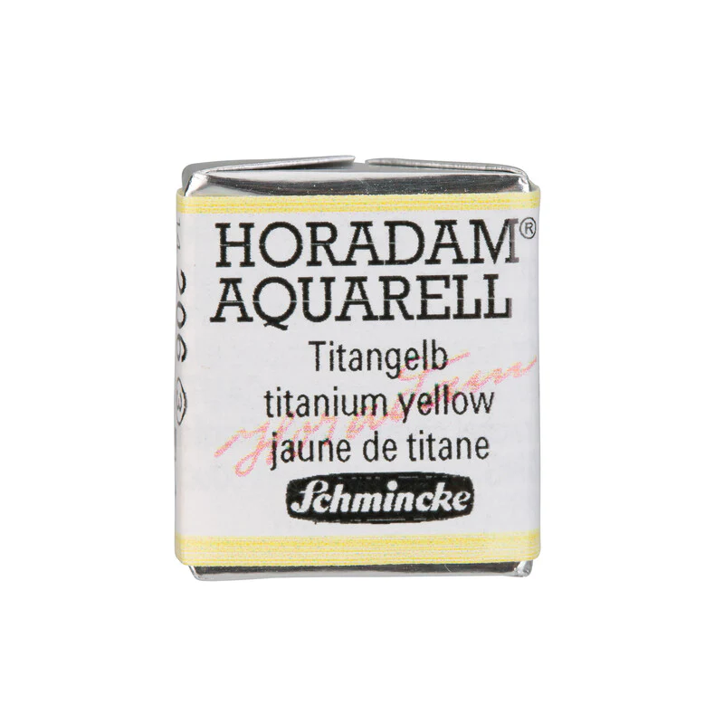 Schmincke HORADAM AQUARELL Watercolour Half Pan - Yellows - Image 2