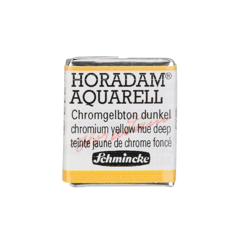 Schmincke HORADAM AQUARELL Watercolour Half Pan - Yellows - Image 8