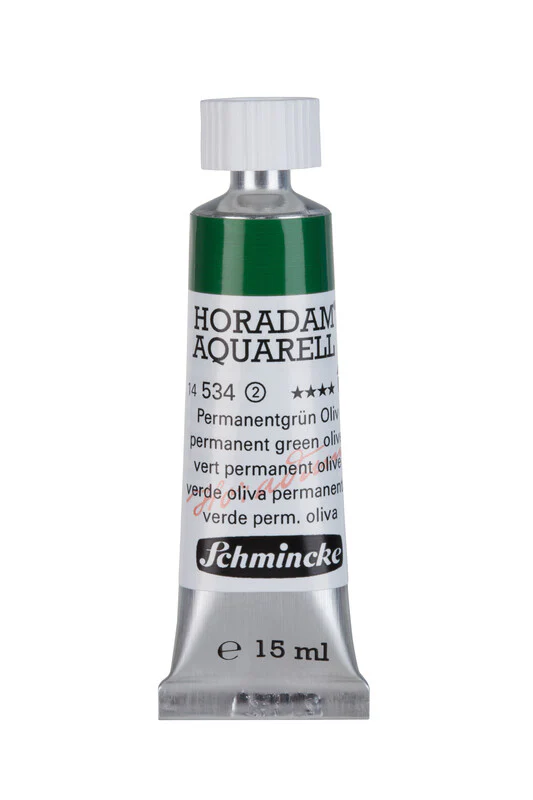 Schmincke HORADAM AQUARELL Watercolour Tube - Greens - Image 6