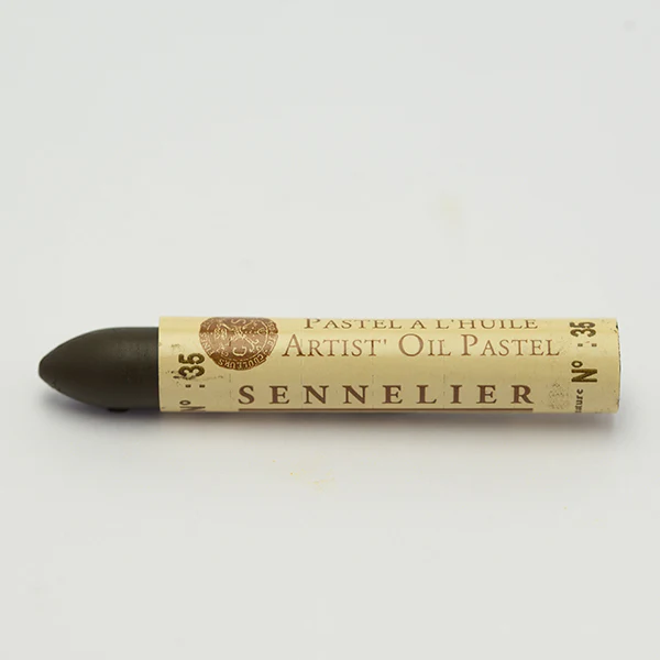 Sennelier Oil Pastels - Brown or Green - Image 6