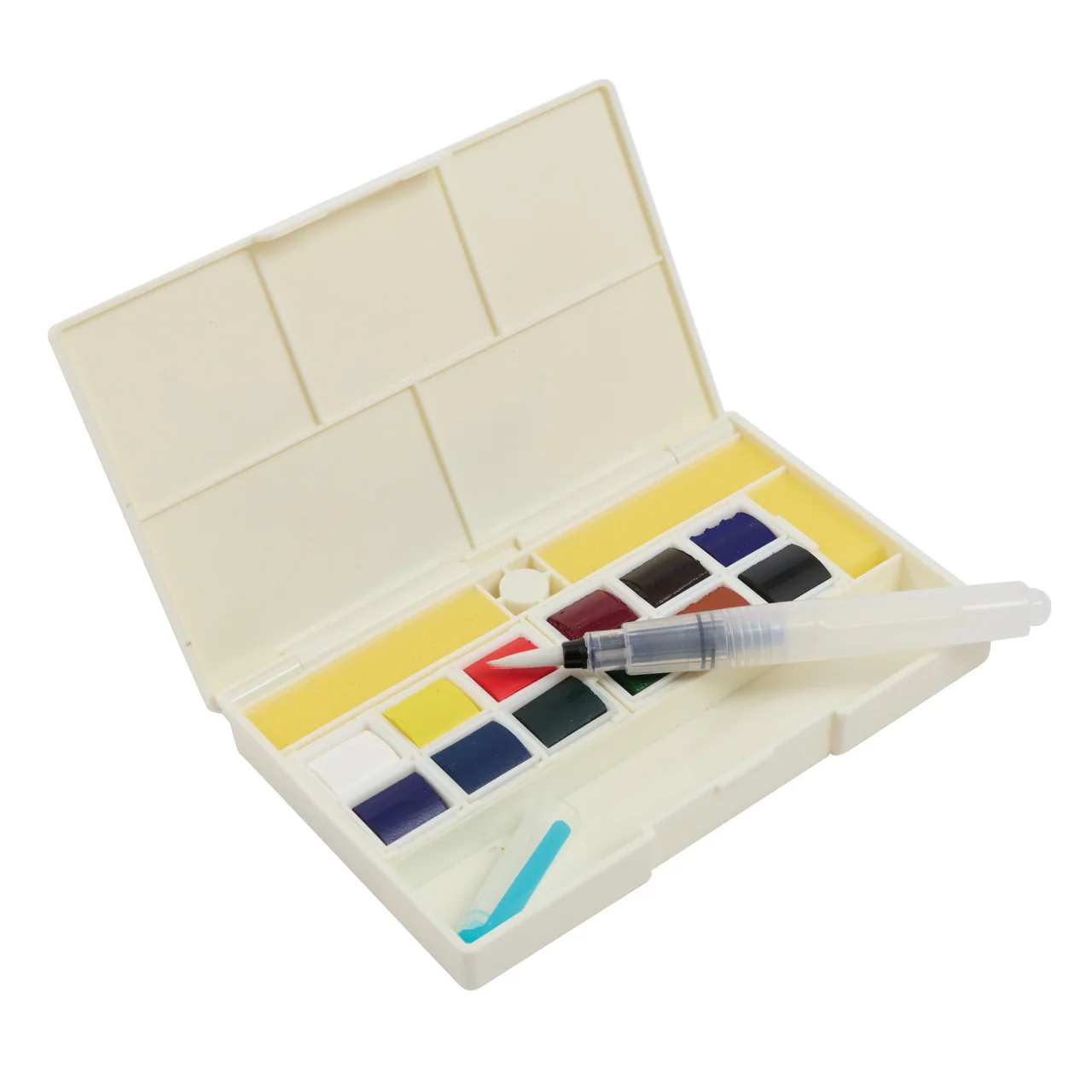 Sennelier x Claude Monet La Petite Aquarelle Watercolor Set - Water Lilies,Evening Effect - Image 4