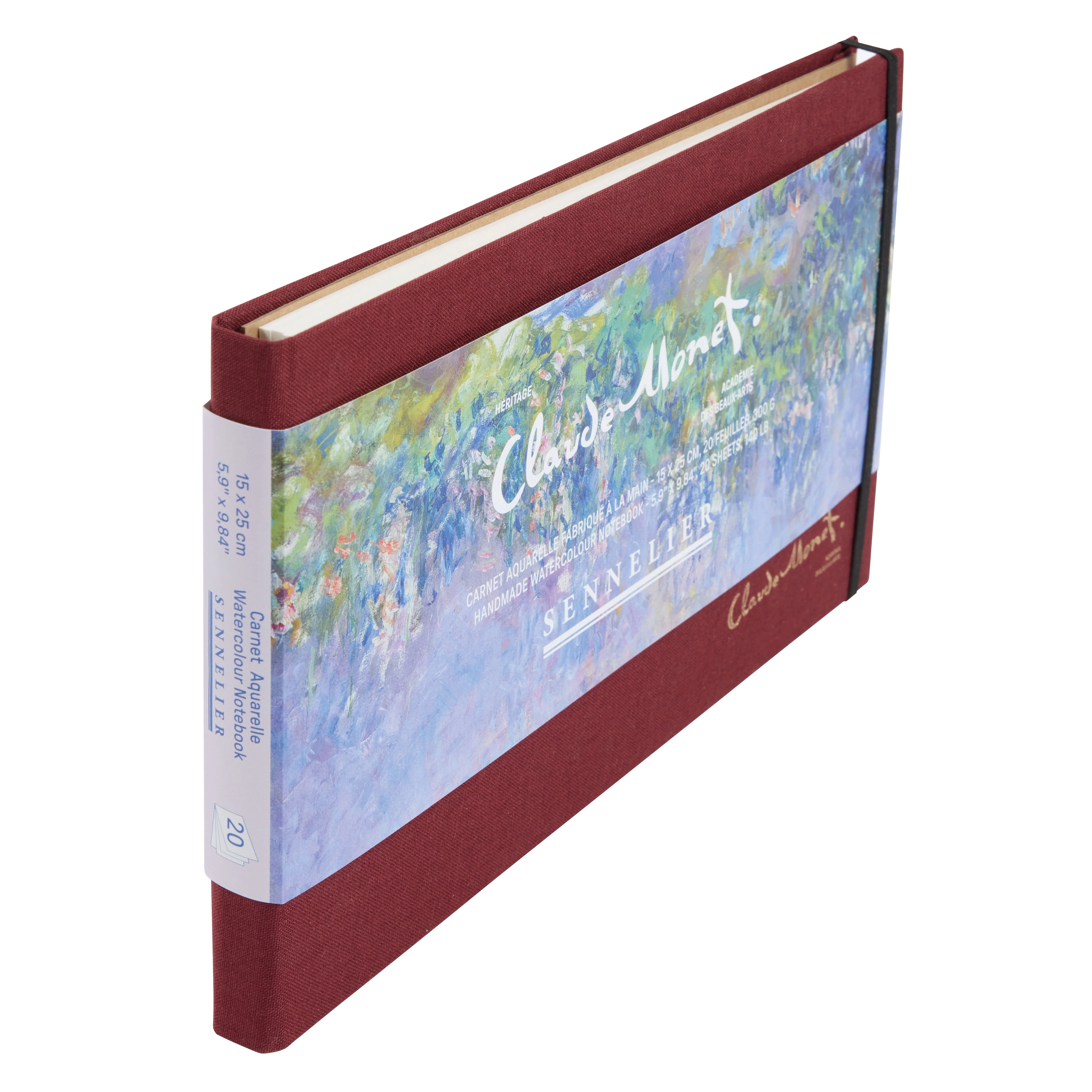 Sennelier x Claude Monet Watercolor Sketchbook (15x25cm) - Image 3