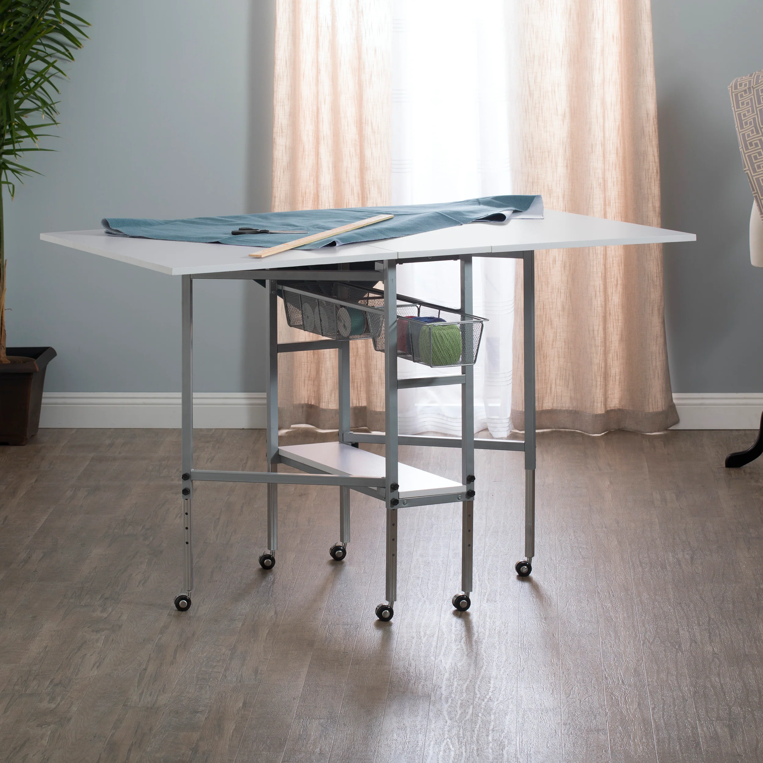 Sew Ready Hobby and Craft Table w/ Drawers - Image 7