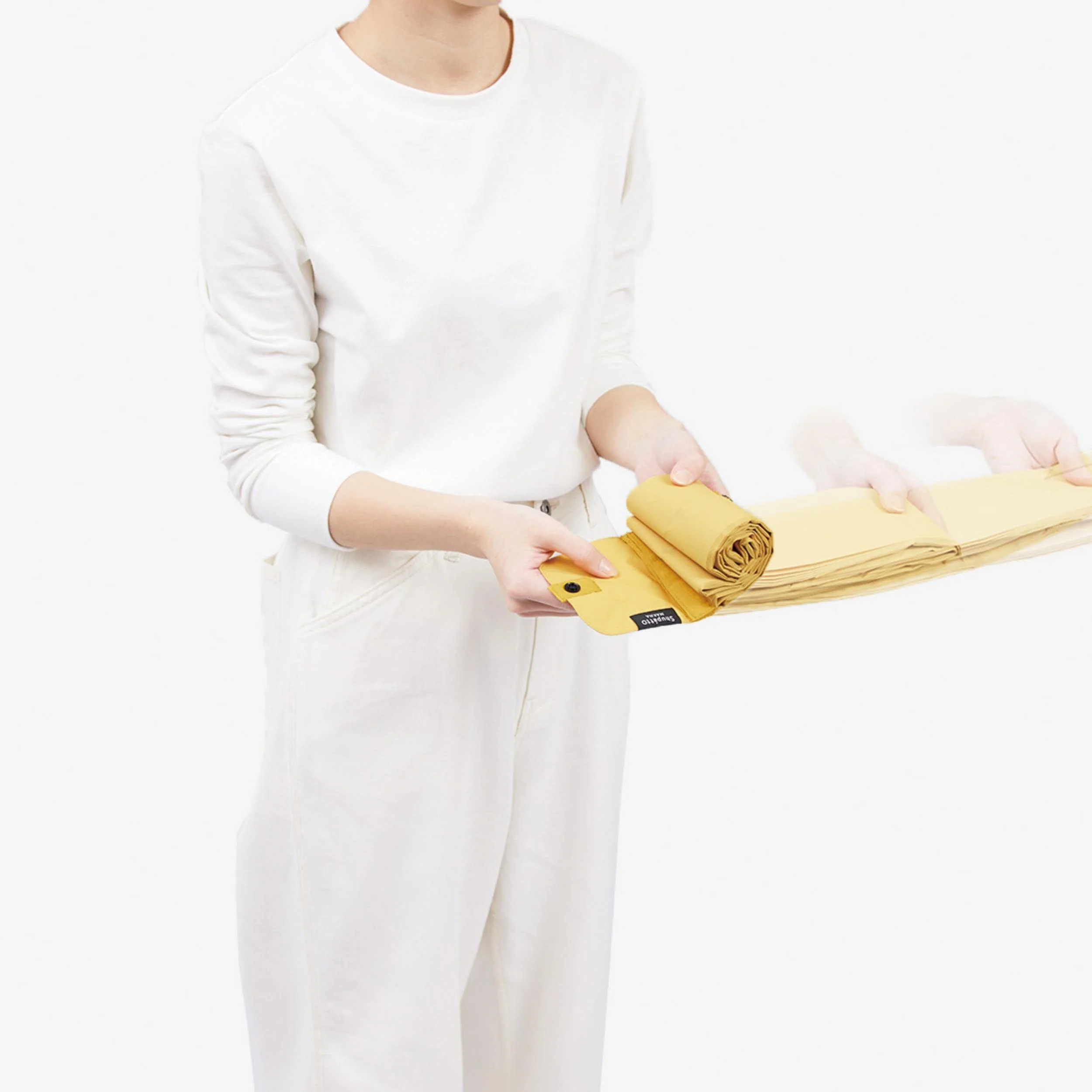 Shupatto Compact Large - Karashi (Mustard) - Image 5