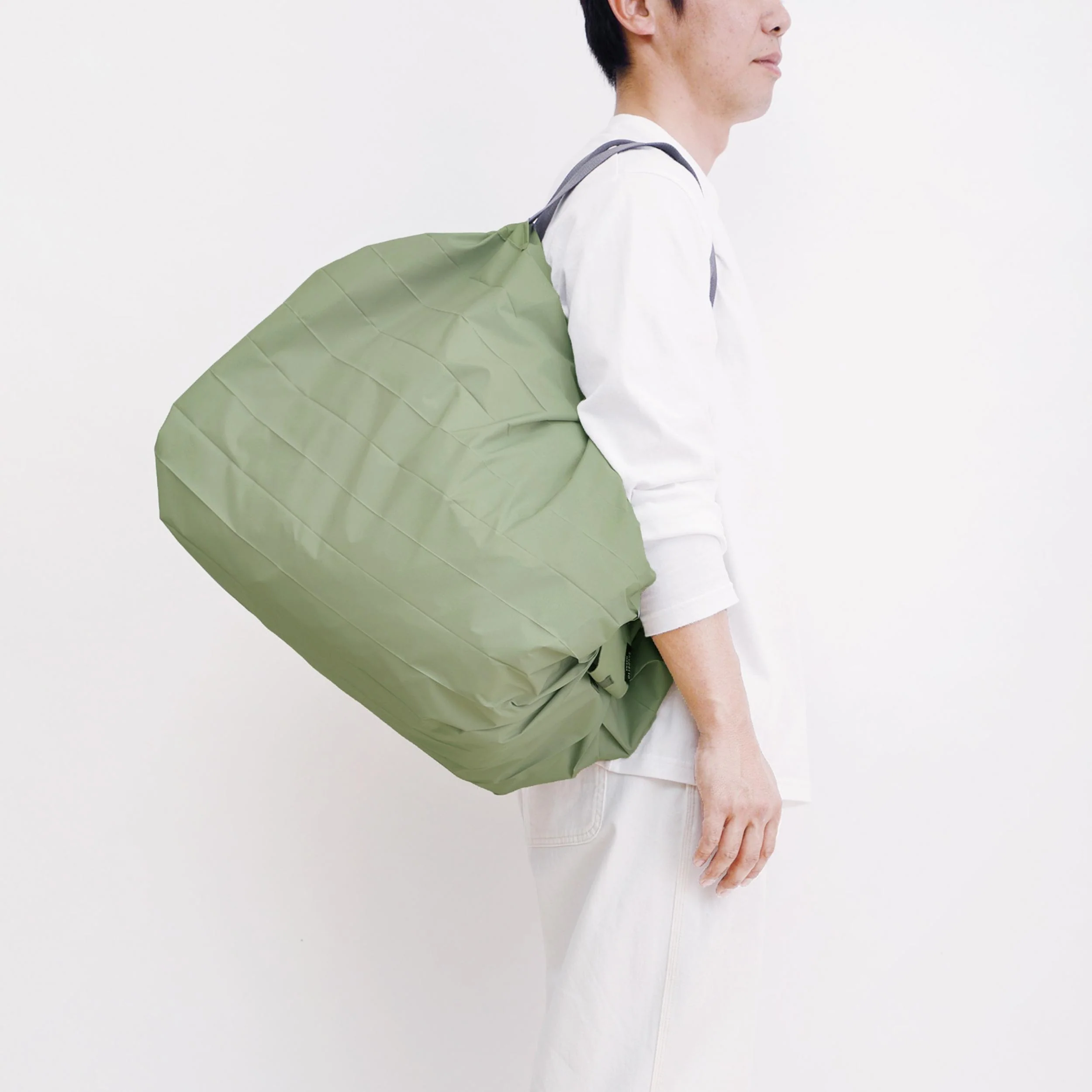 Shupatto Compact Large - Mori (Sage Green) - Image 4